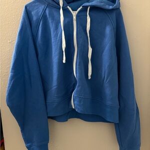 Wild Fable Blue Zip-Up Hoodie
